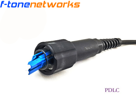 中兴华为设备端口专用PDLC防水光纤连接器基站光纤跳线